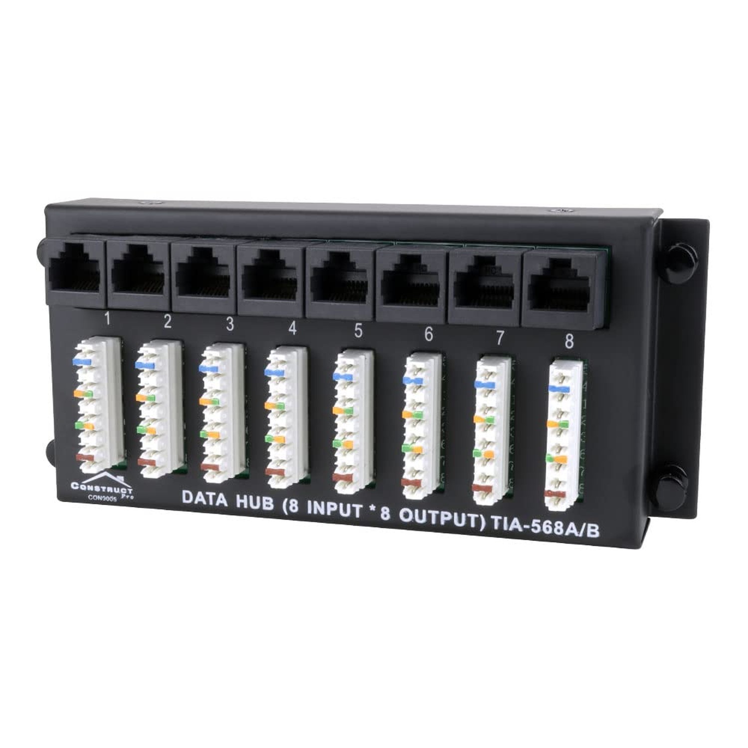 Construct Pro 8 X 8 Data Patch Panel Module