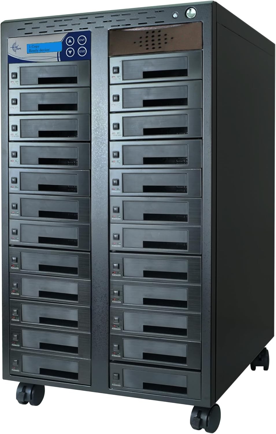 EZ DUPE 1:23 SATA 3.5" 2.5" HDD SSD Hard Drive Duplicator 36GB/Min 2 YR WARRANTY