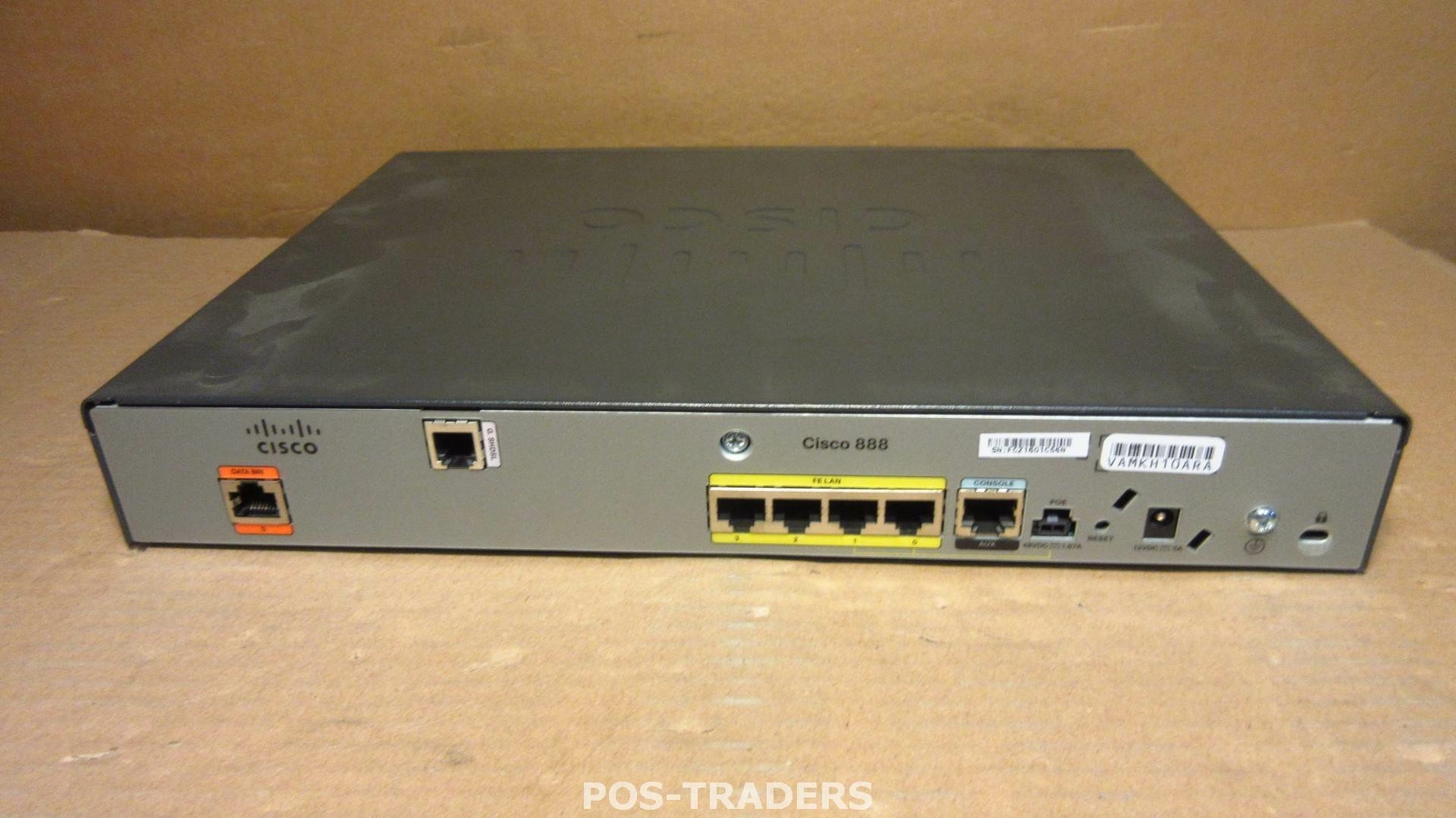 Cisco 888 G.SHDSL Router Router - DSL modem - 4-port switch - WAN ports: 2