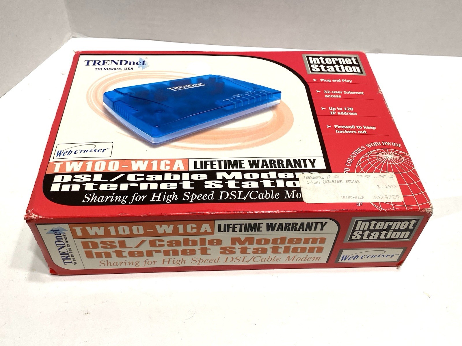 New TRENDnet TW100-W1CA Internet Station