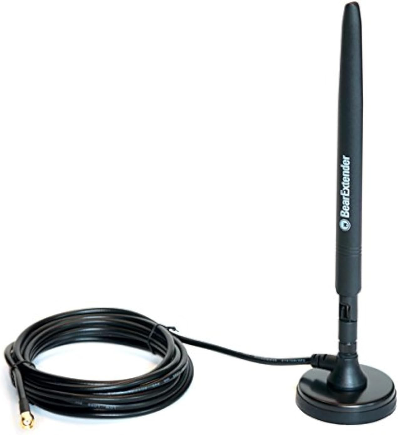 Heavy Duty 7 Dbi Wi-Fi Antenna W/Rp-Sma Extension Cable & Magnet Base