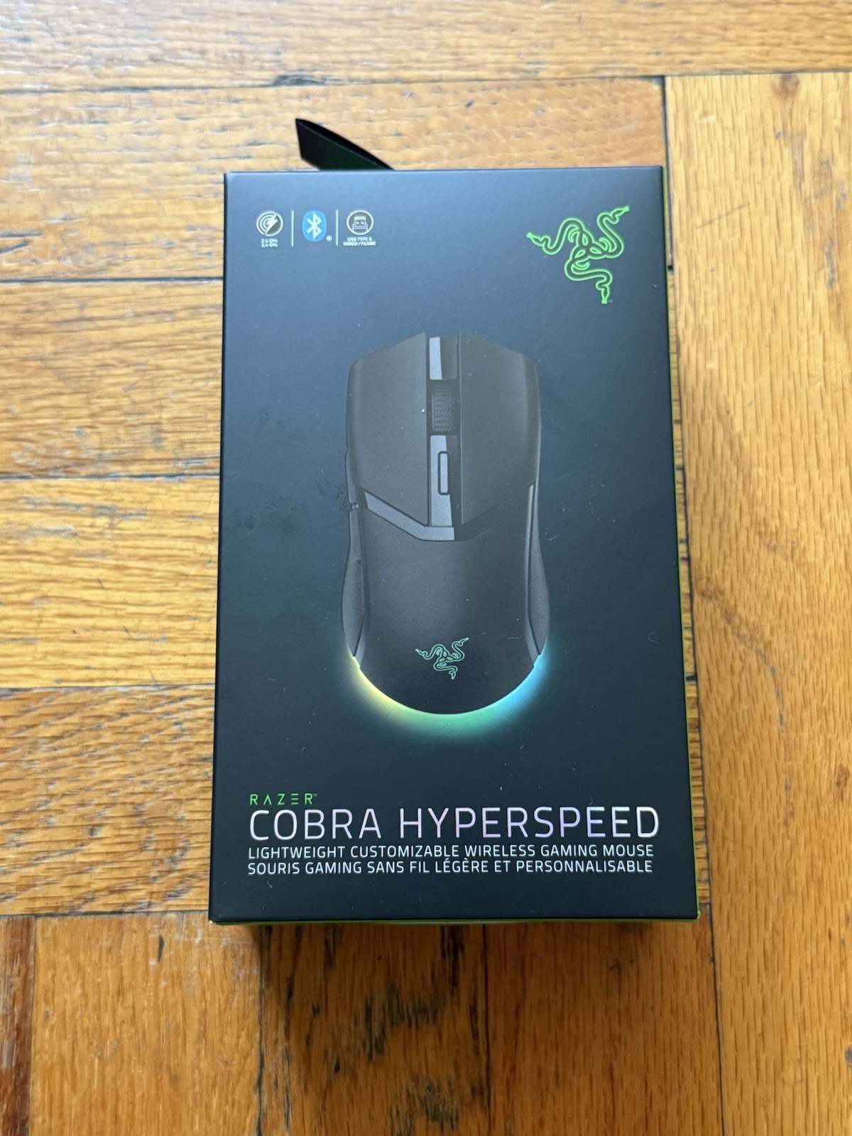 Razer Cobra HyperSpeed Customizable Wireless RGB Gaming Mouse Sealed