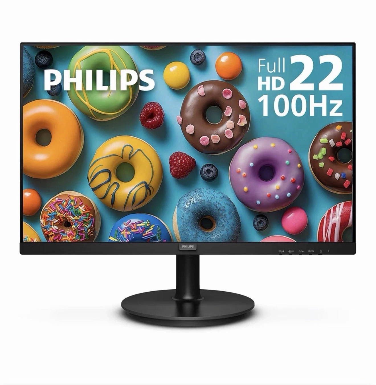 Philips V-Line 221V8 21.5in VA LCD Monitor 1920x1080 100Hz HDMI Black -