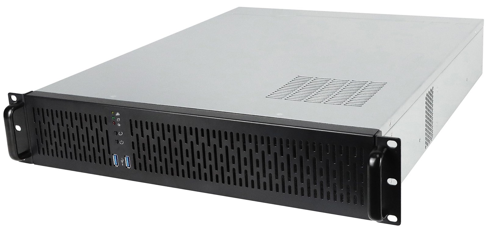 2U Server Rackmount Case 4x3.5 2x2.5 Bays ATX