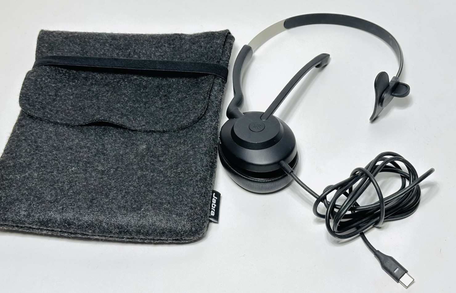 Jabra Connect 4h USB-C Wired Headset * W030 -Excellent- 
