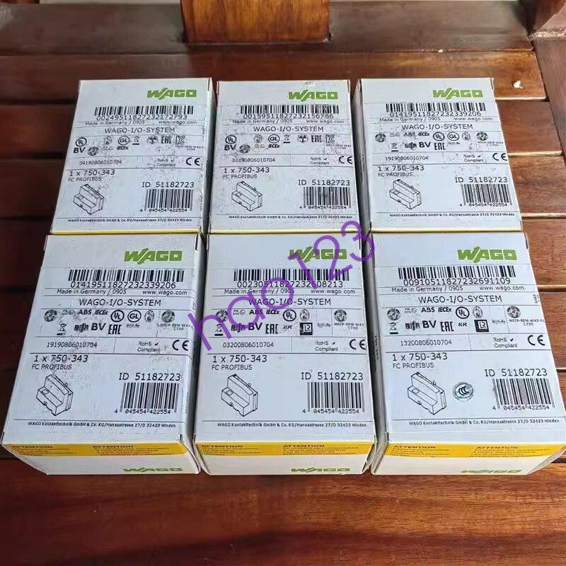 1pcs WAGO I/O-SYSTEM Module 750-343 DHL/FedEx