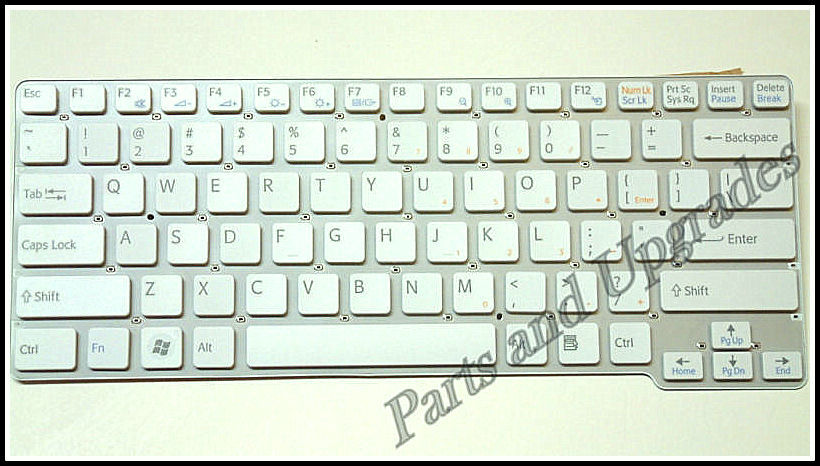 OEM Sony Vaio PCG-61111L PCG-61112L PCG-61411L PCG-61113T US White Keyboard NEW