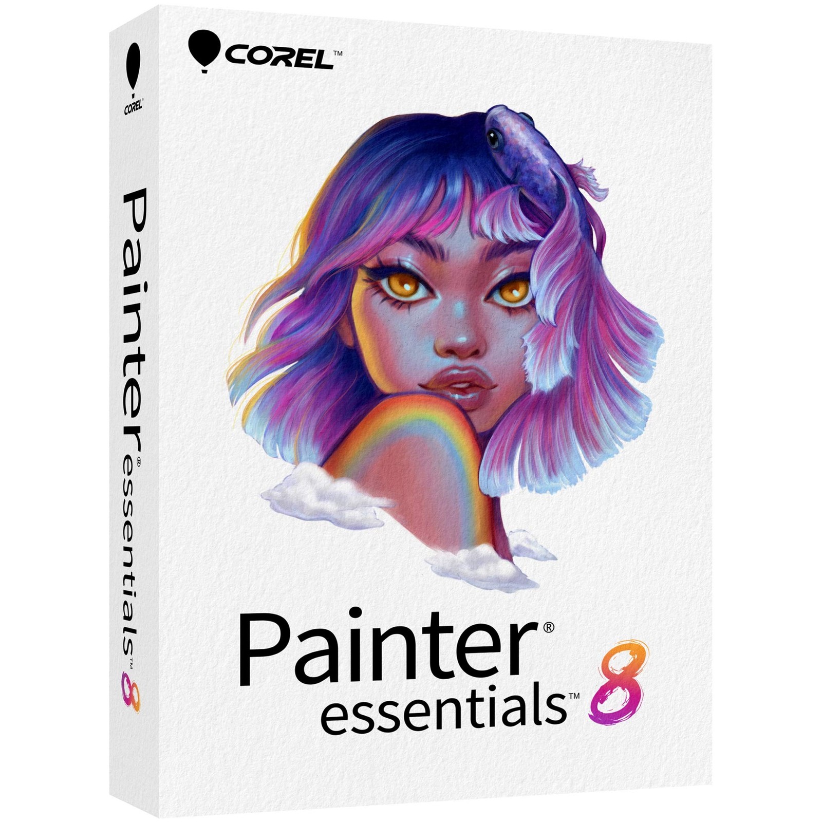 Corel Painter Essentials 8 Digital Painting Software PC Key Card Beginner Photo