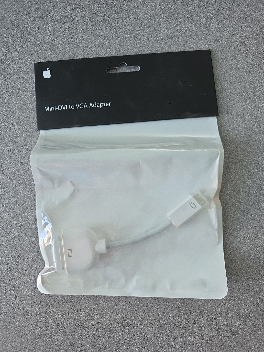New Genuine Apple Mini-DVI to VGA Adapter M9320G/A OEM