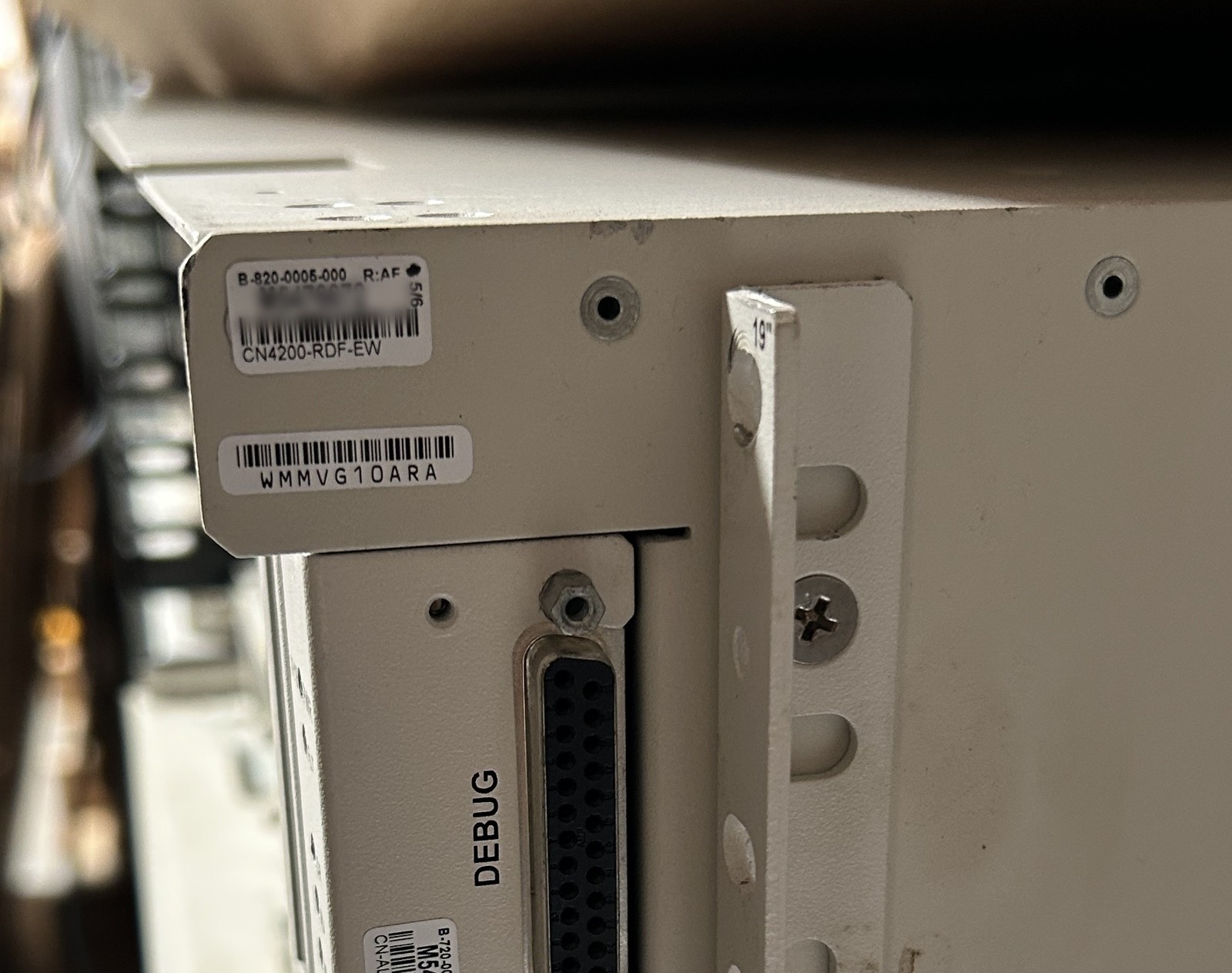 Ciena B-820-0005-000 CN4200-RDF-EW WL Manager Chassis (We buy Ciena)