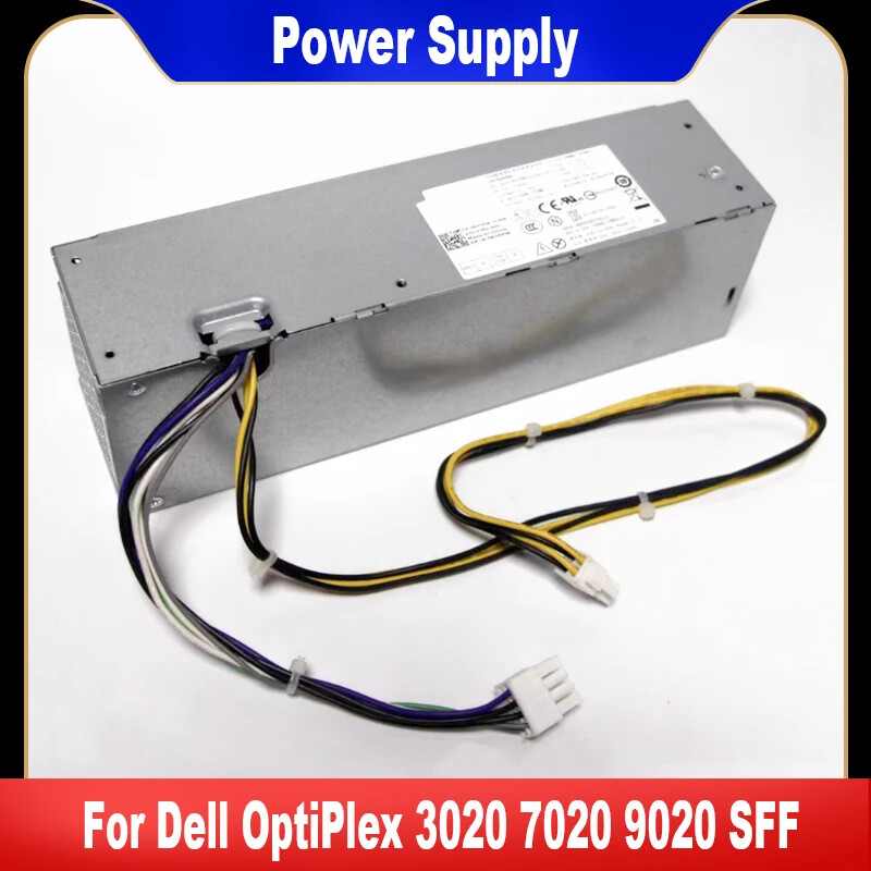 L255AS-00 For Dell Optiplex 3020 7020 9020 SFF 255W 4Pin 8Pin Power Supply 3XRJ0