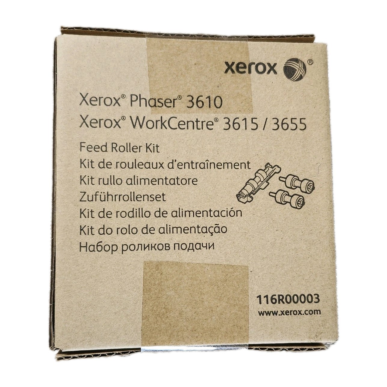 116R00003 New  Genuine Xerox Roller Kit for Phaser 3610 or WorkCentre 3615/3655