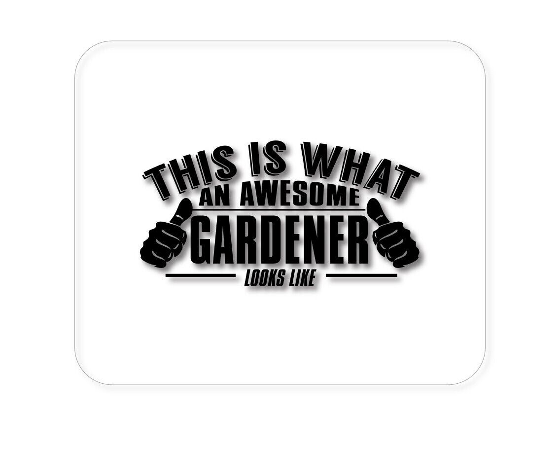 CUSTOM Mouse Pad 1/4 - This is What an Awesome Gardener Looks Like