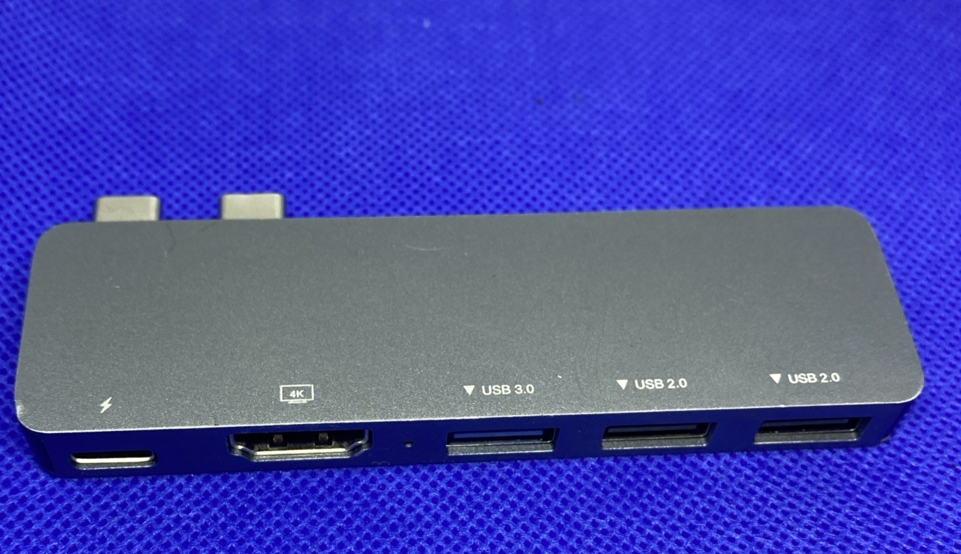 HYPER DRIVE  NET 6-in-2 USB-C HUB FOR  MACBOOK PRO Air HDMI 100W PD Ethernet