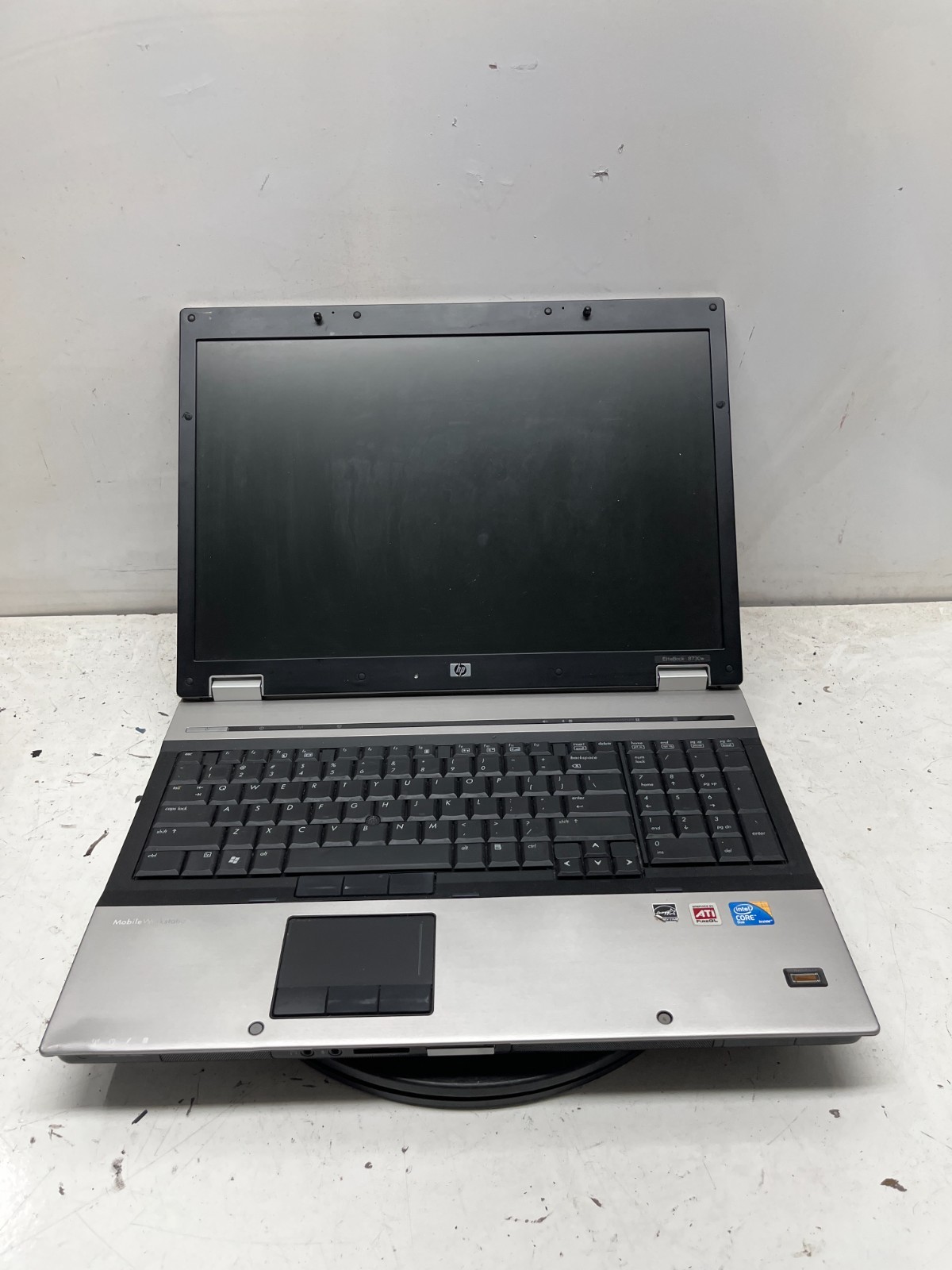 HP EliteBook 8730w Intel Core Duo T9600 2.8GHz 4GB NO HDD