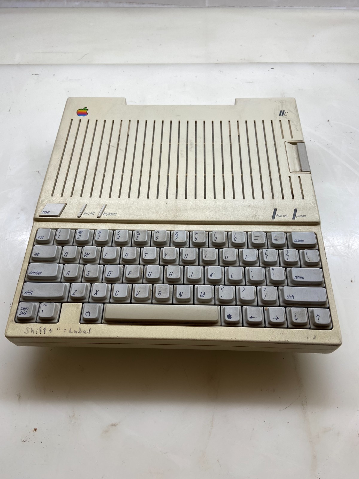 APPLE II A2S4100 VINTAGE PERSONAL COMPUTER *UNTESTED AS IS *QTY