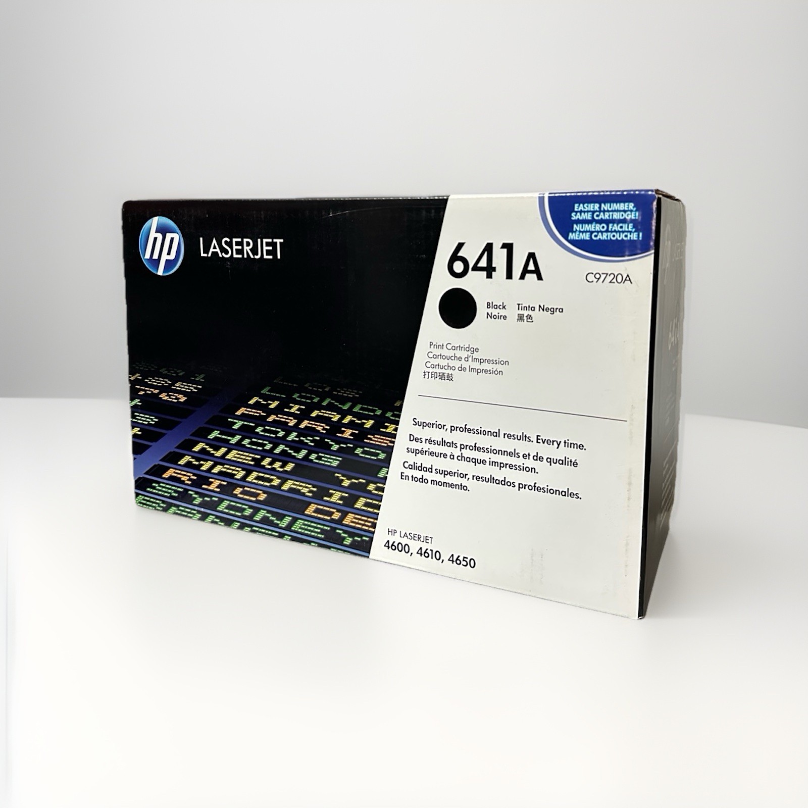 Genuine SEALED HP 641A C9720A LaserJet Black Toner Cartridge