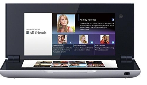 Sony Tablet P SGPT211JP/S Dual Screen Android Folding Tablet 3G Wi-Fi Silver