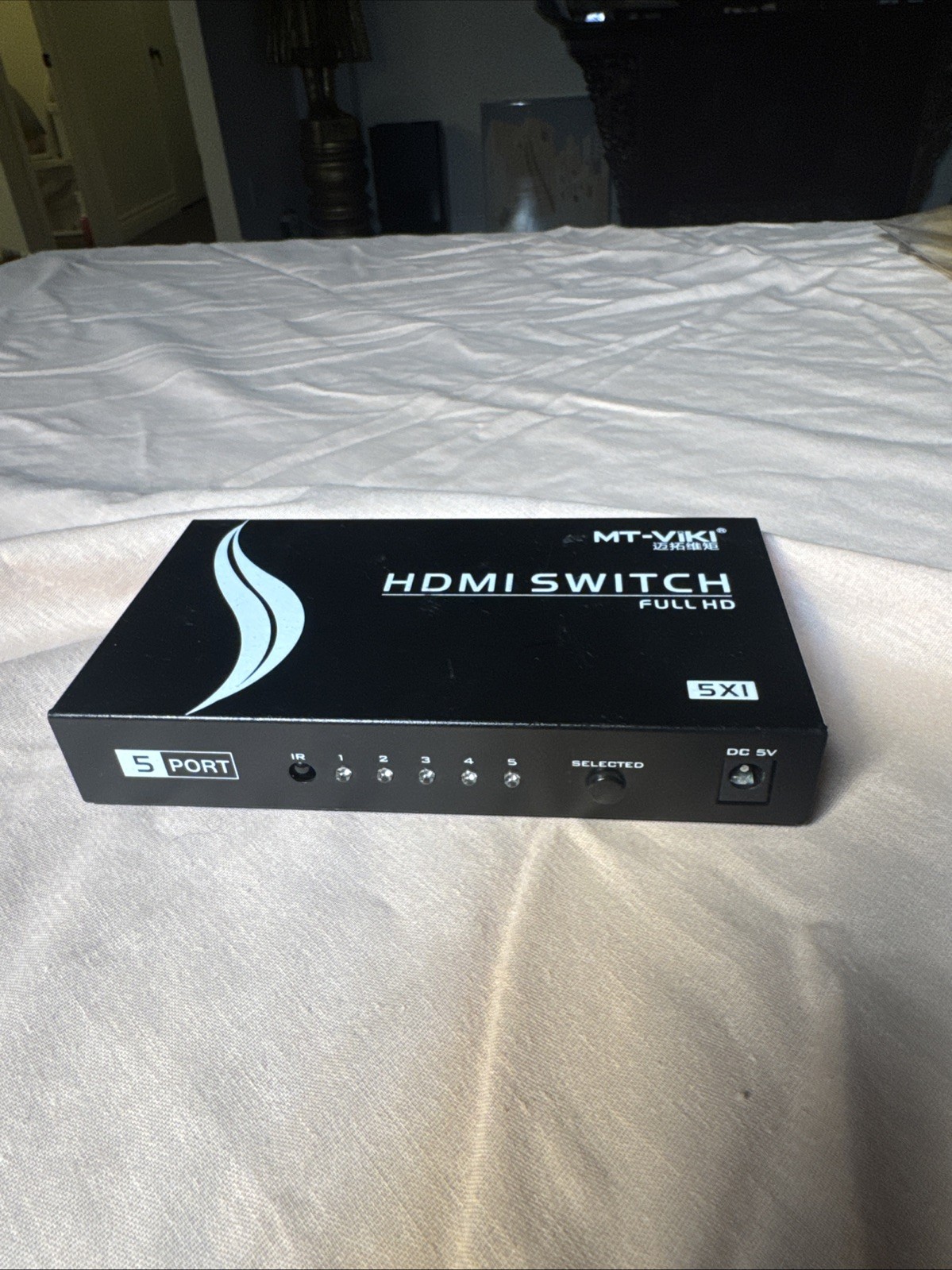 Hdmi Switch 1.4v - Hdcp - 5 Ports - With Remote Control - Metal Case