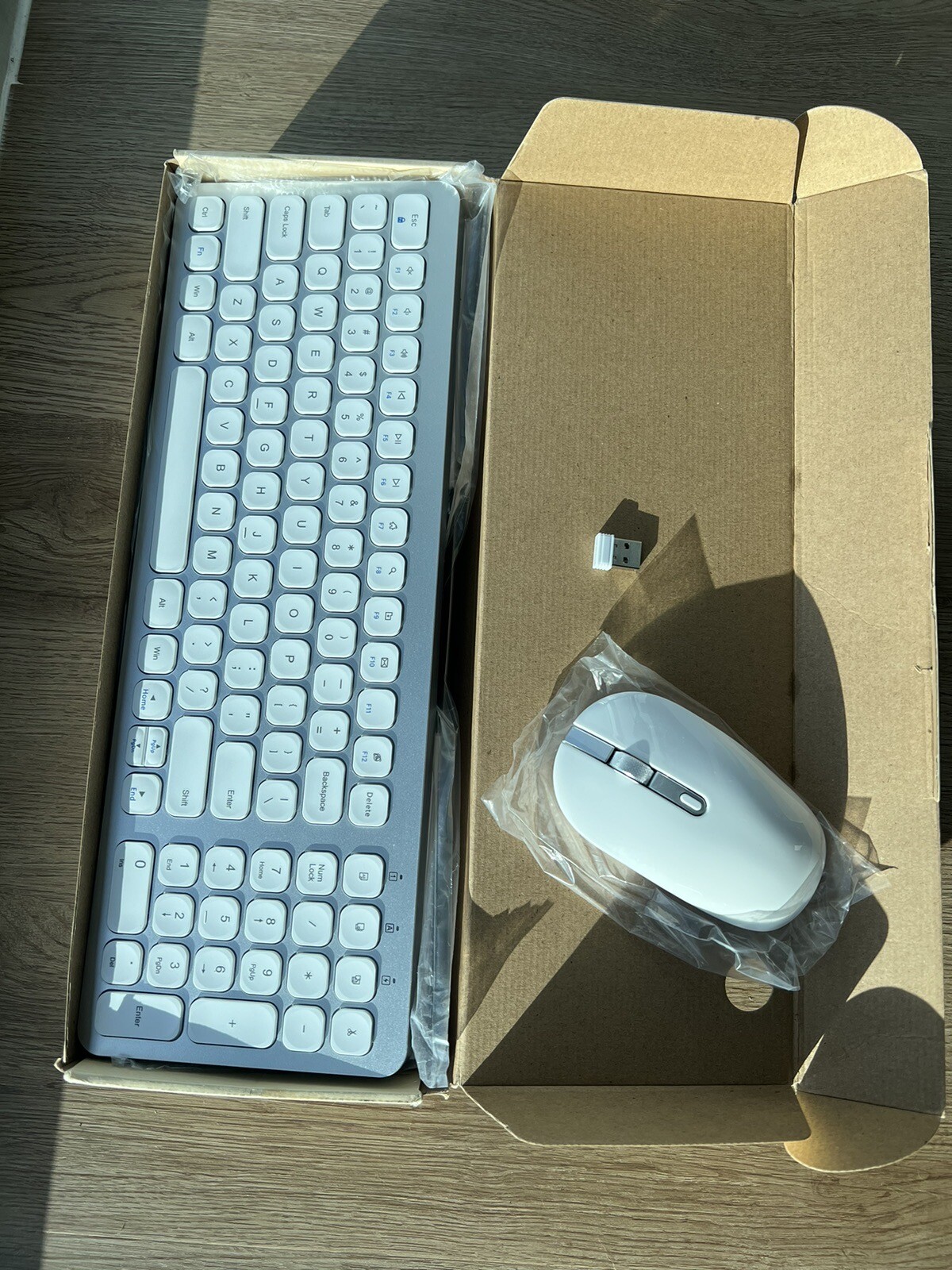 Wireless Keyboard And Mouse Combo, Less Noise Keys 2.4 Ultra Thin Cimetech