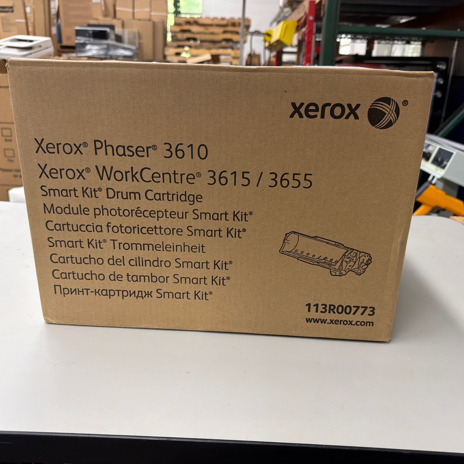 Genuine Original Xerox 113R00773 Drum Cartridge Smart Kit 3615 3655 Workcentre