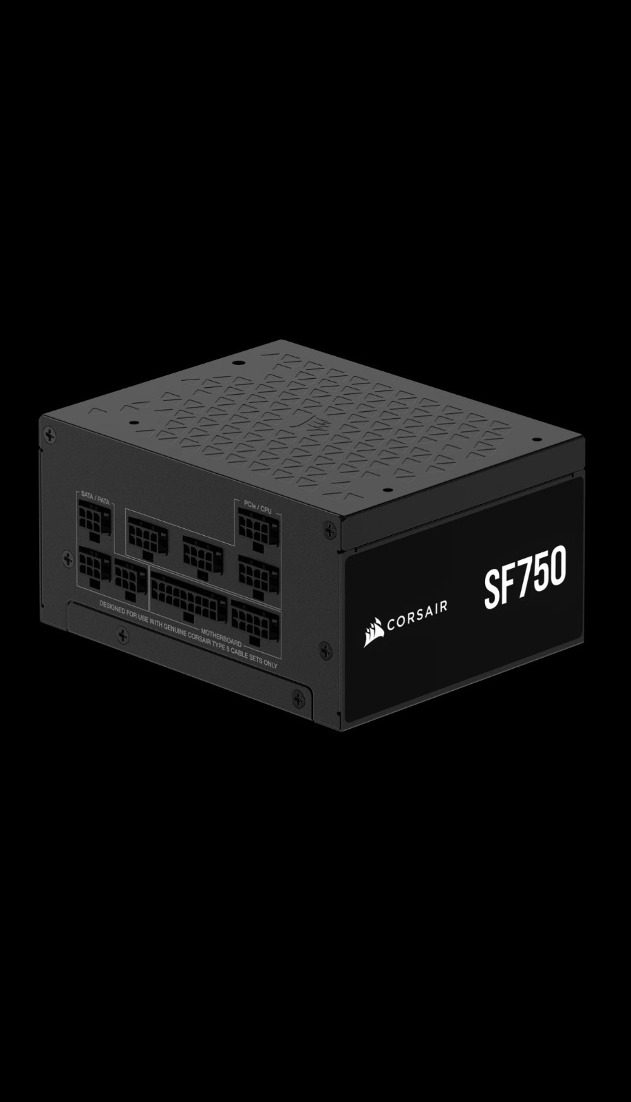 Corsair SF750 750W 80+ Platinum Fully Modular SFX PSU Partial Cables READ
