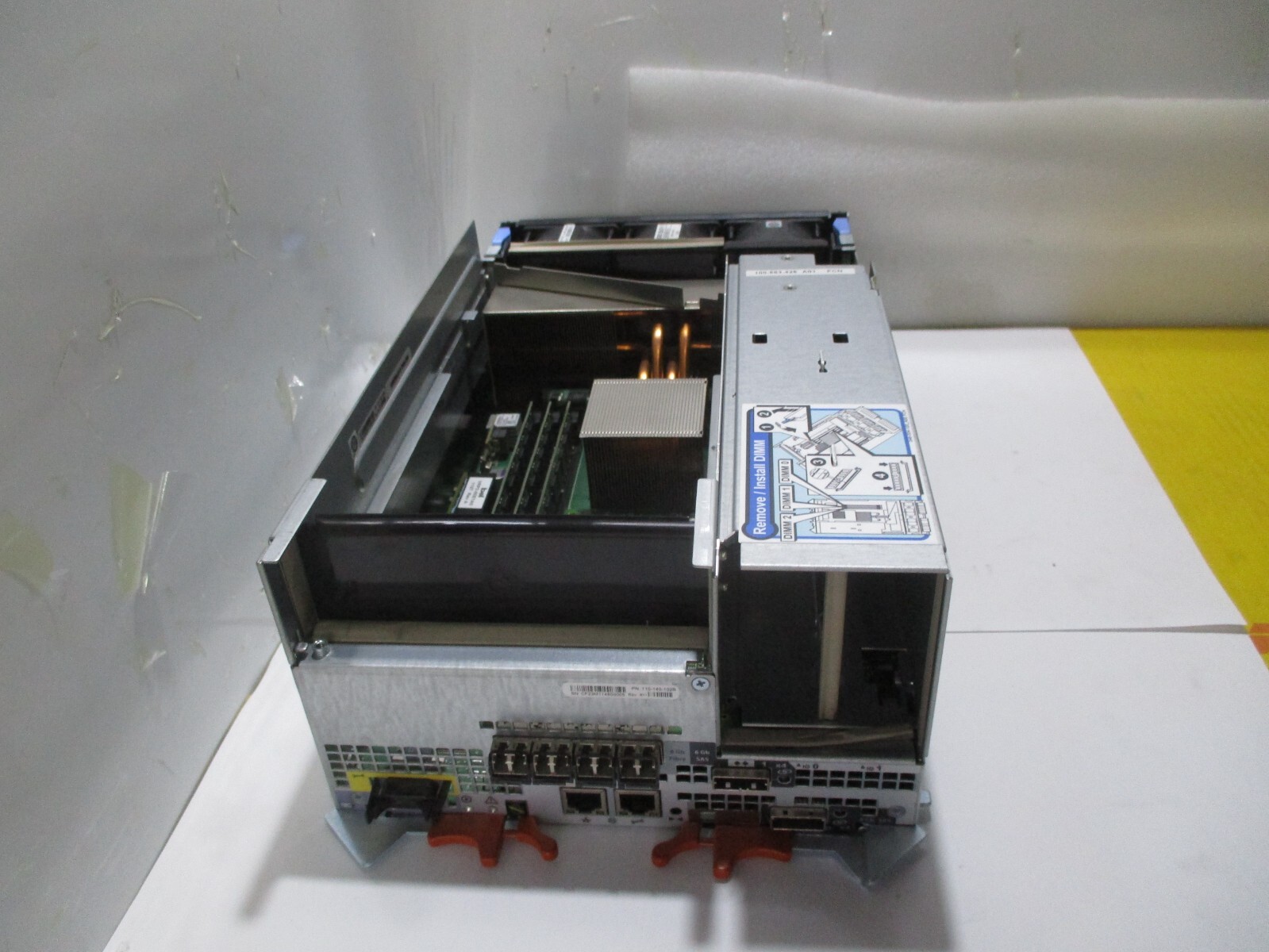 EMC 110-140-102B STORAGE PROCESSOR 2.13GHZ, 12GB RAM w/ 303-151-001A