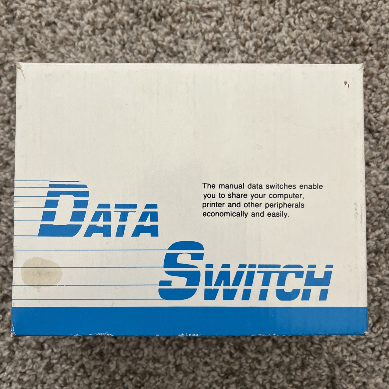Kentek DB25 2 Way Data Transfer Switch Box RS232 Parallel Female PC MAC Printer