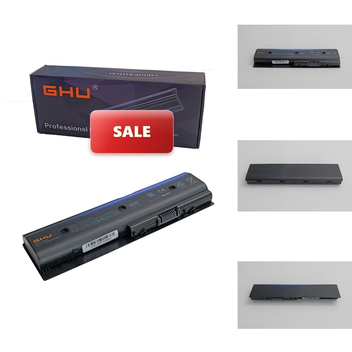 GHU MO06 58Wh Battery Replacement HP Notebook, Compatible 671731-001 HSTNN-YB3N