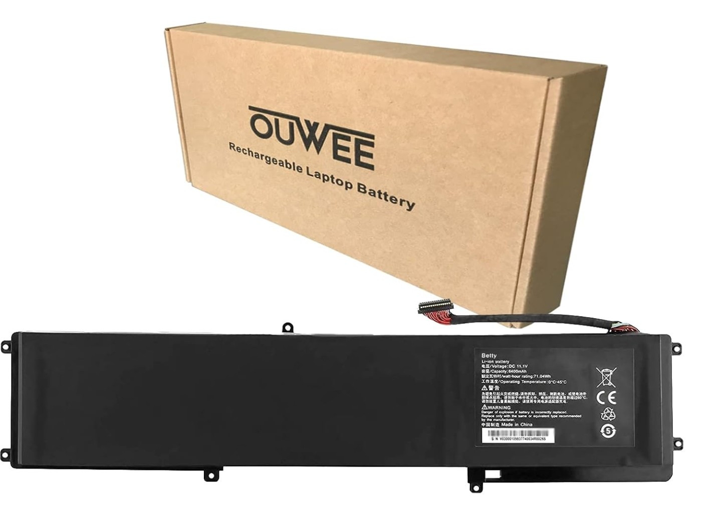 Dentsing BETTY Laptop Battery Replace for Raze RZ09-01301E20 RZ09-01302E22 RZ09