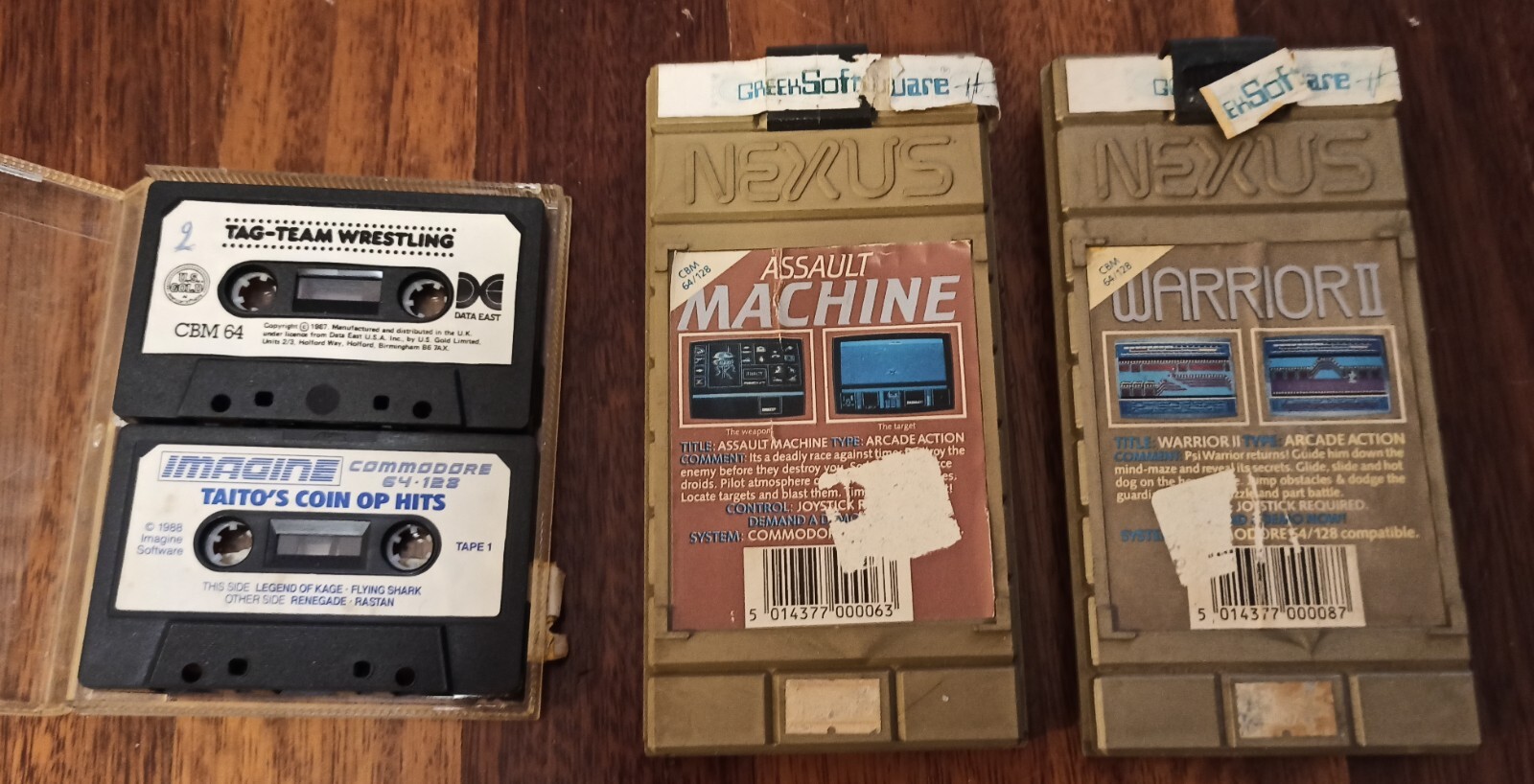 Commodore 64 Cassette Game LOT Collectable Cassette RARE Retro Video Game boxed