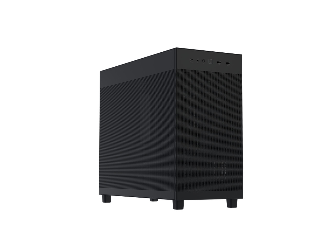 ASUS Prime AP303 Black Edition Mesh-Panel 44-Liter ATX PC case, structural GPU