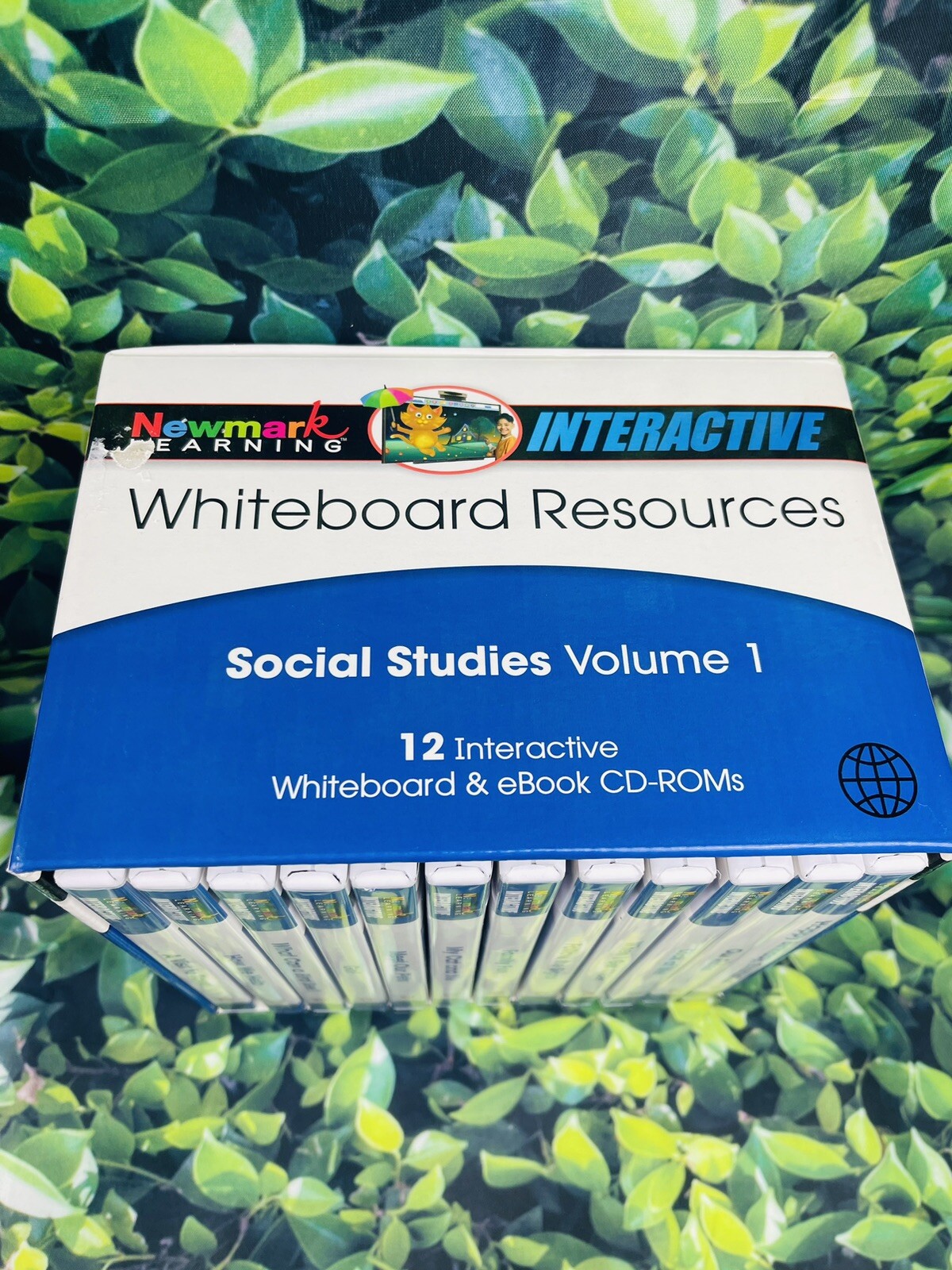 Newmark Learning Interactive Whiteboard 12 CD ROMs Social Studies Home School