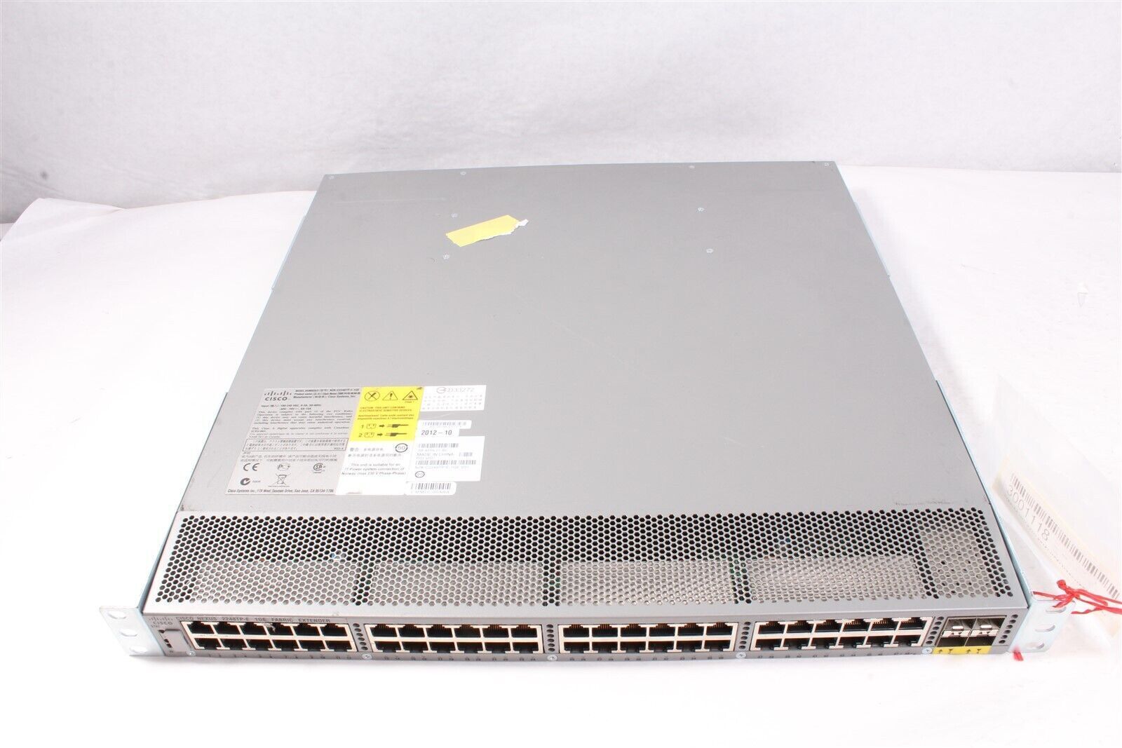 Cisco Nexus 6000 Series N6K-C6001-64P 48-Port SFP 4-Port QSFP Dual Power Switch