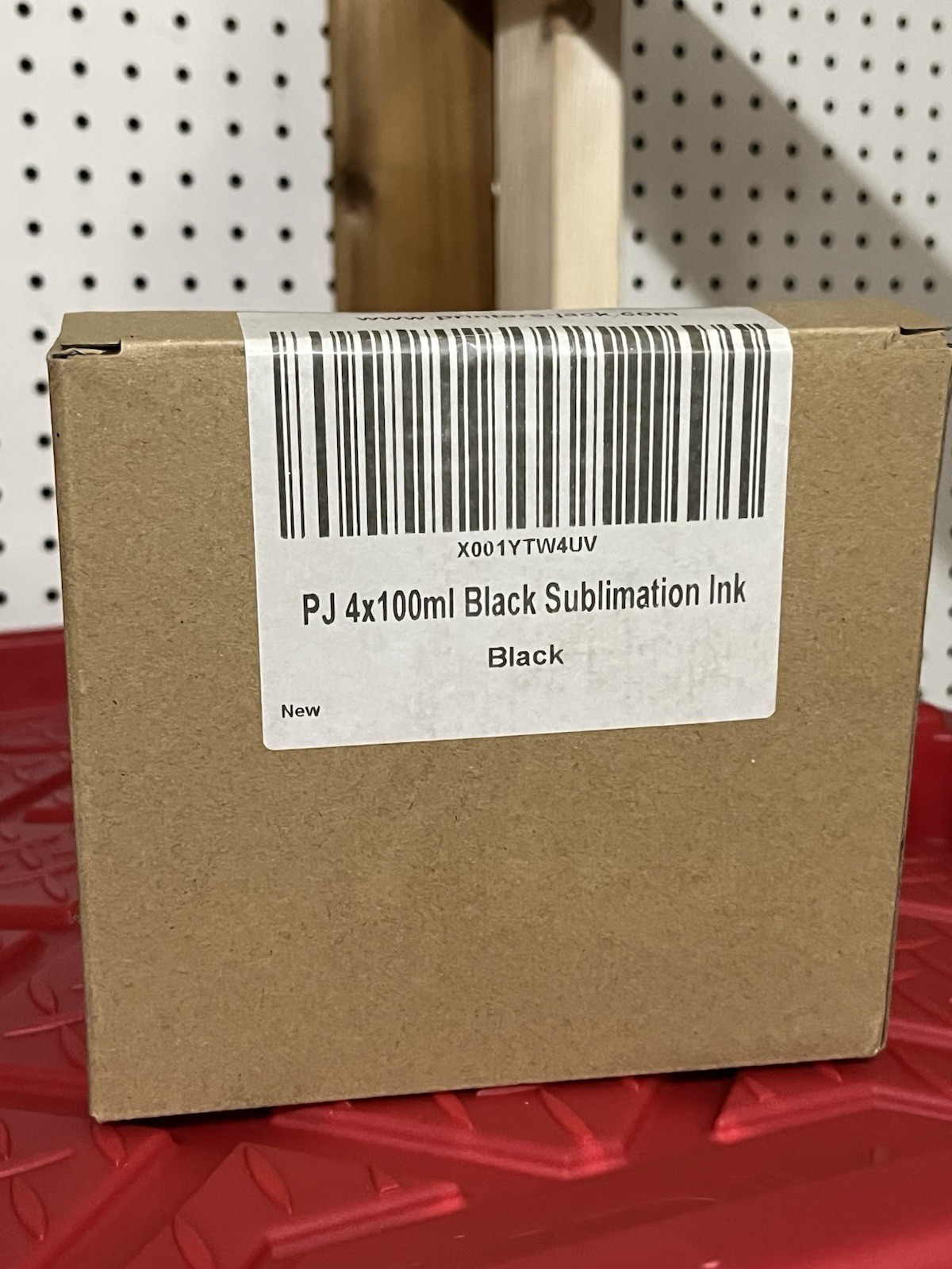 Printers Jack 4x100ml Black Sublimation Ink Refill Bottles for Epson Printers