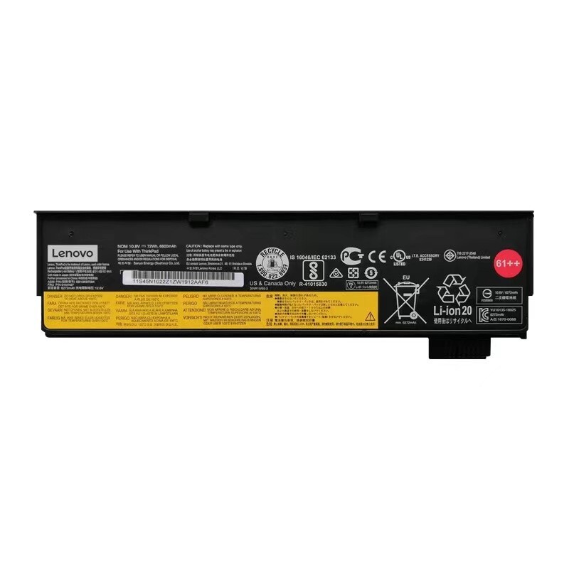 OEM Genuine 72Wh 01AV427 SB10K97584 Battery For Lenovo Thinkpad T470 T480 Series