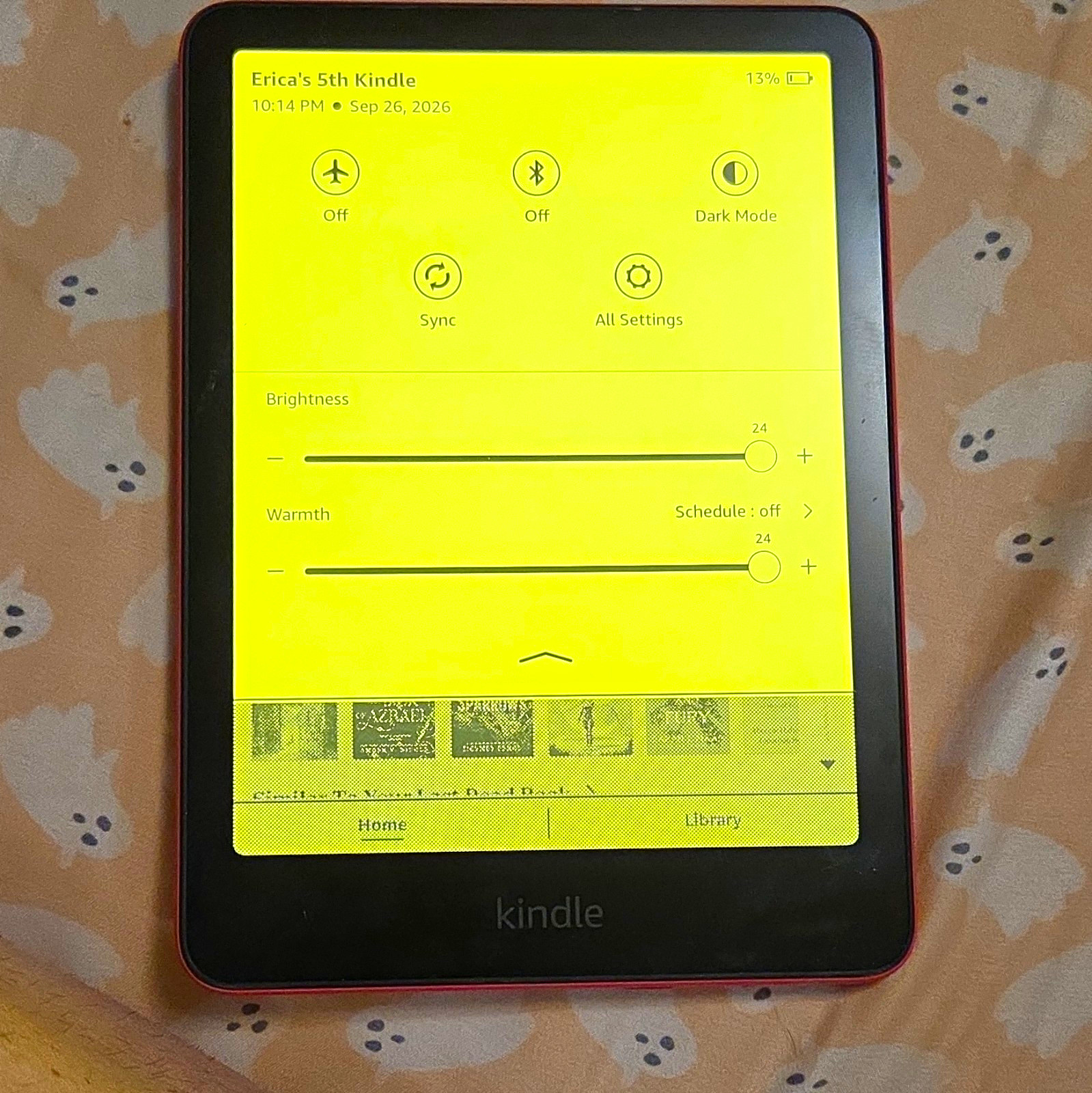Amazon Kindle 7in 16 Gb Paperwhite eBook Reader Pink/Raspperry