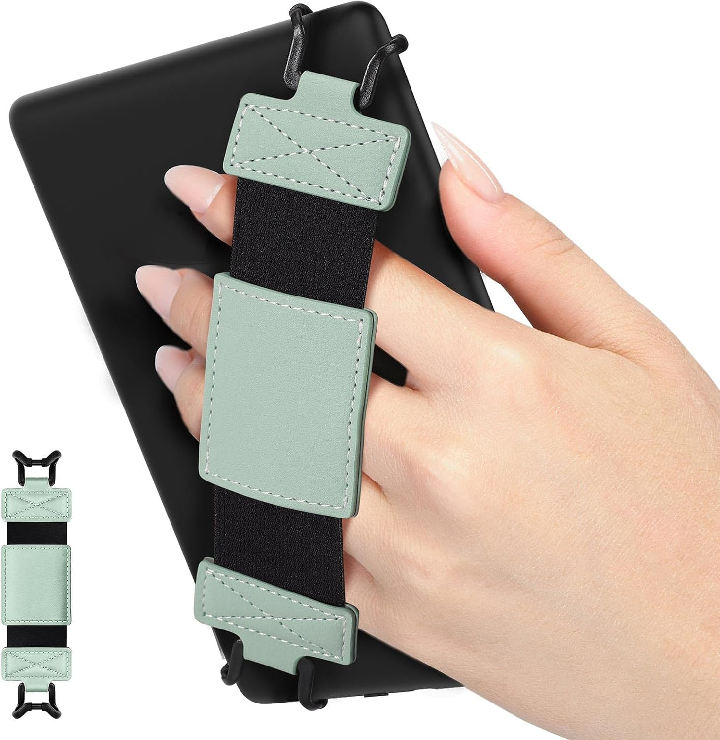 Soft Hand Strap for 6-8" Kindle Ereaders & Fire Tablet - Compatible
