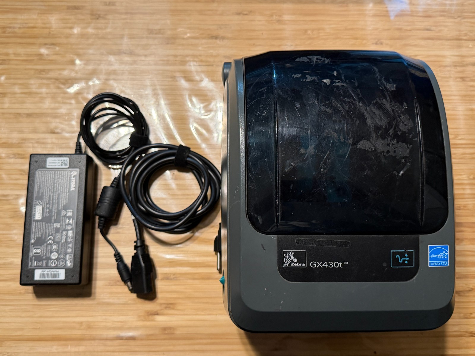 Zebra GX430t Thermal Label Barcode Printer - Tested - Works 100%