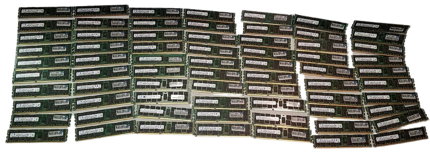 74x Samsung 16GB PC3-12800R 2rx4 ECC RDIMM M393B2GG70BHO CKO Server Memory RAM