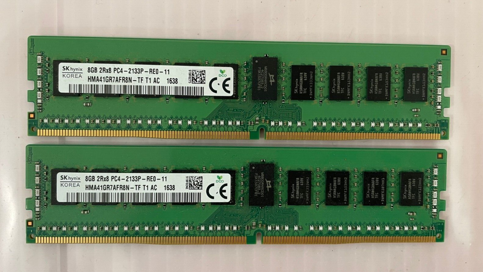 SK Hynix 16GB (2 x 8GB) 2Rx8 PC4-2133P Desktop Memory RAM HMA41GR7AFR8N-TF