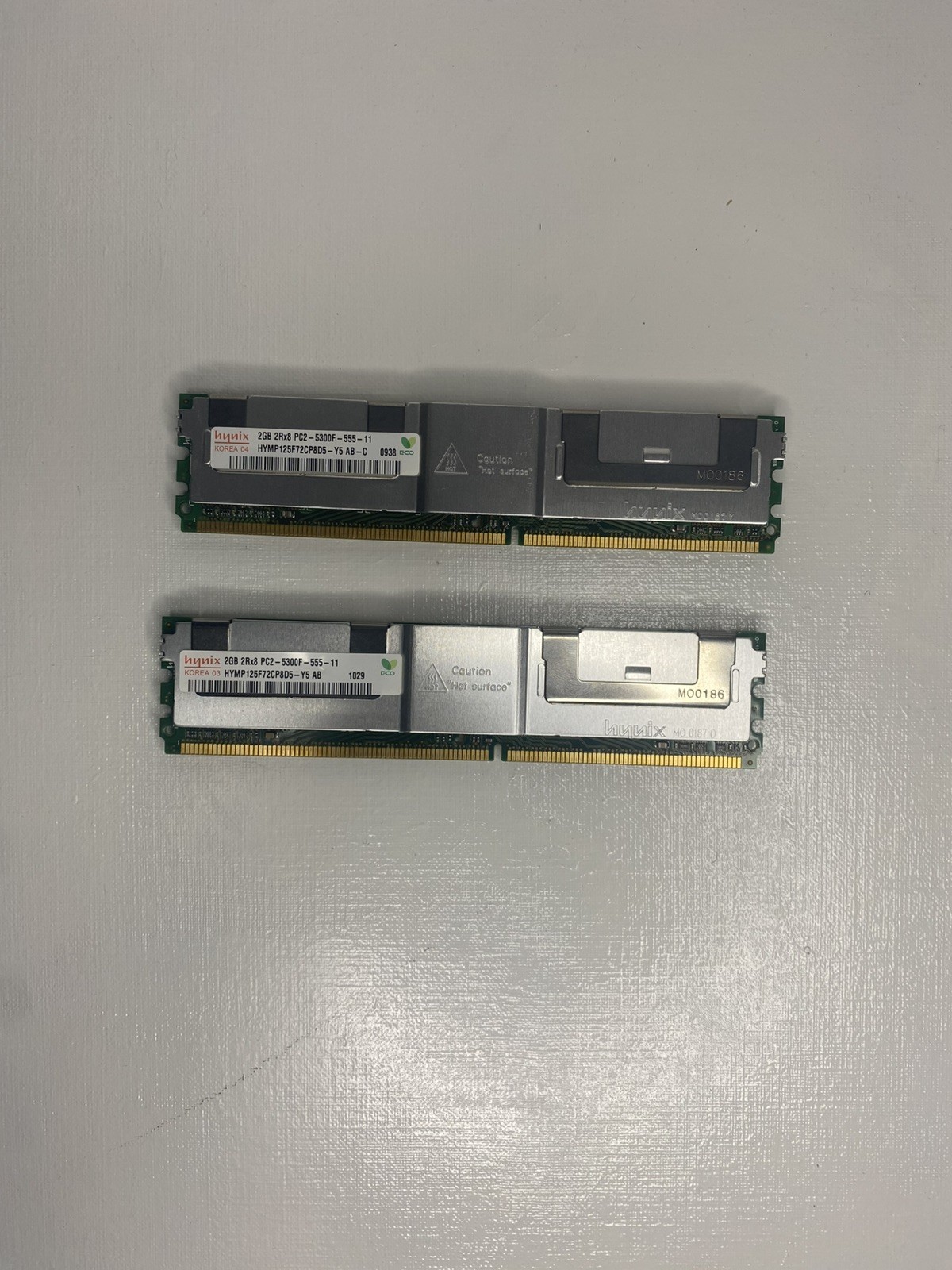 Hynix 4GB (2x2GB) DDR2 FB-DIMM PC2-5300F ECC Server RAM HYMP125F72CP8N3-Y5
