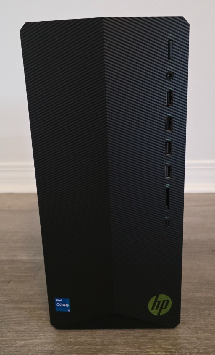 HP Pavilion Gaming Desktop TG01-2260xt CTO, Intel®  i5 11400, No GPU, Open Box