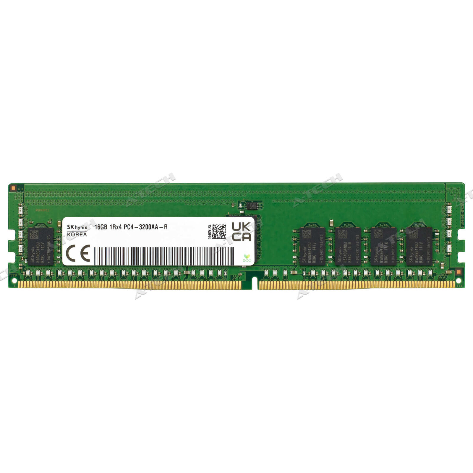 Hynix 16GB 1Rx4 PC4-3200 RDIMM DDR4-25600 ECC REG Registered Server Memory RAM