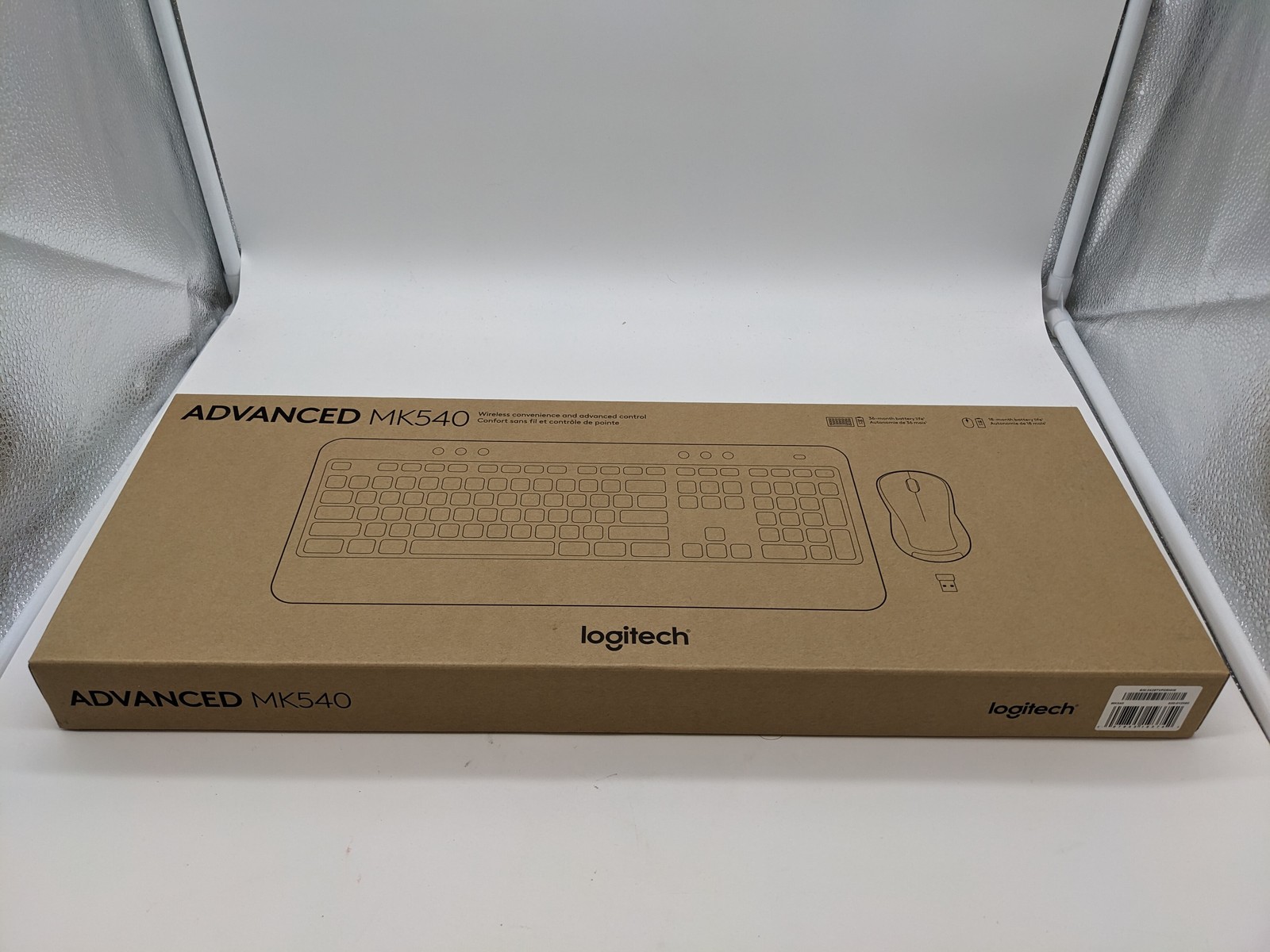 Logitech MK540 Advanced Wireless Keyboard & Mouse Combo – Black Brand New