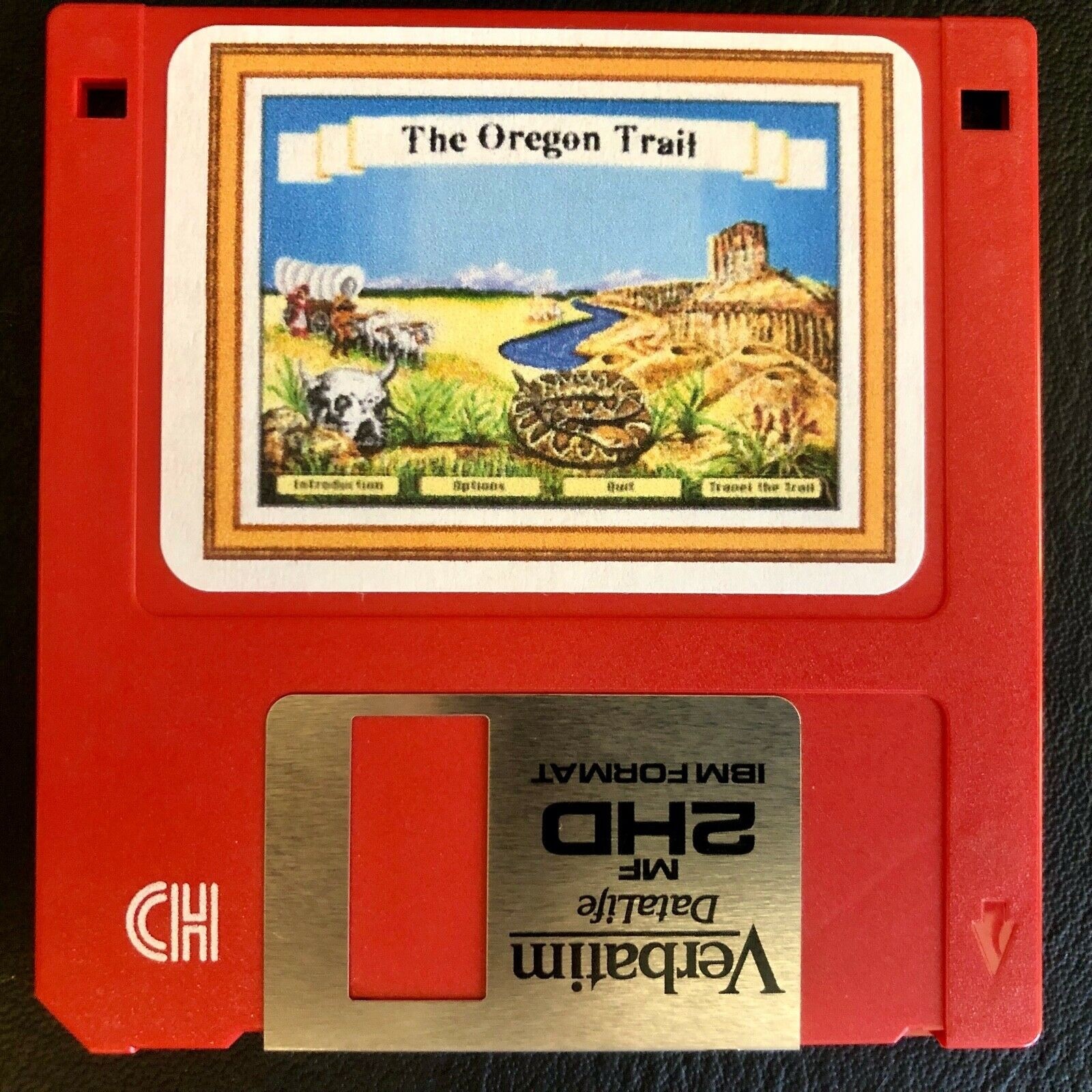 Apple Macintosh The Oregon Trail Game 1.44mb HD Disk For Classic Macs