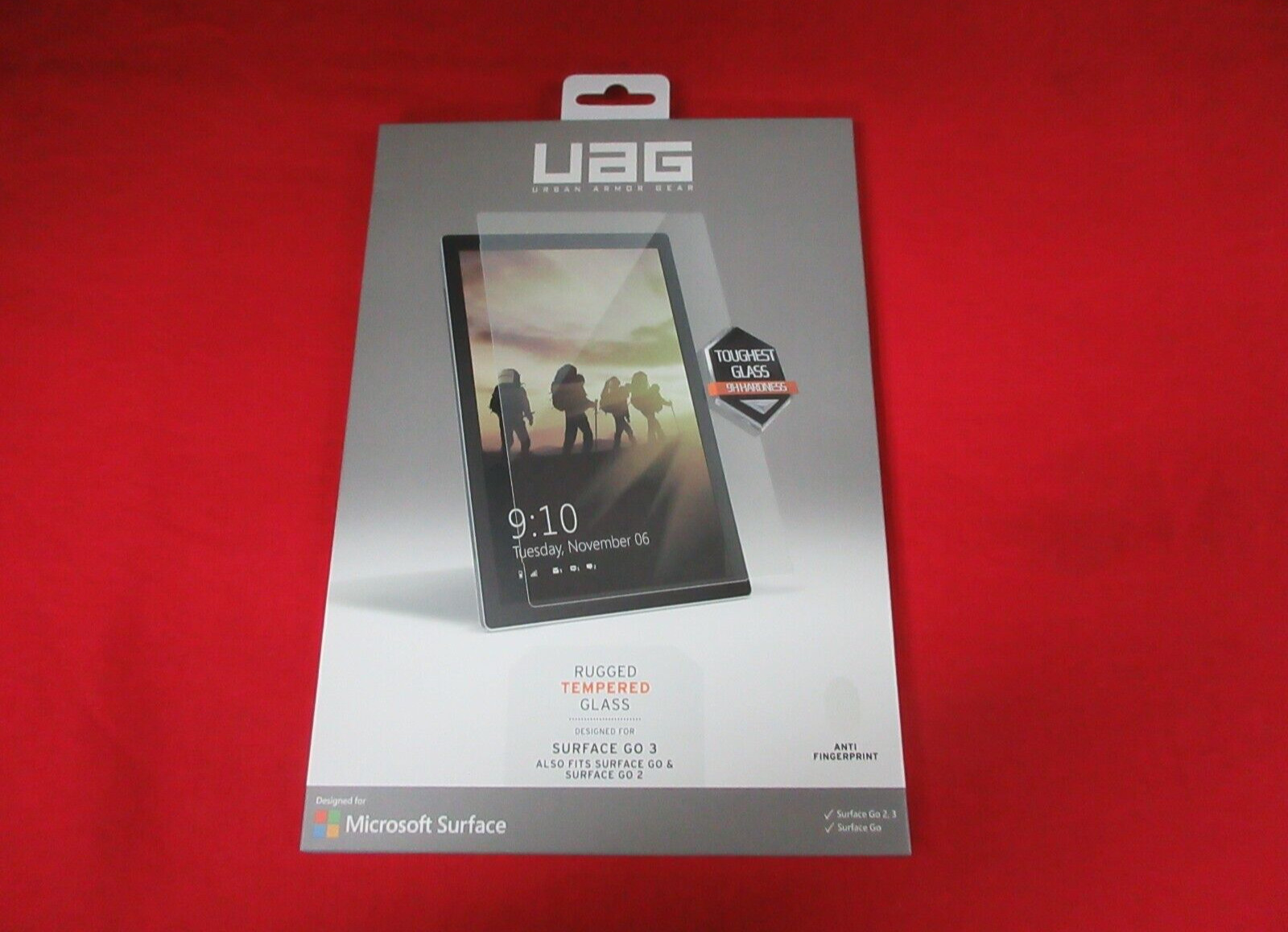 BRAND NEW UAG FOR SURFACE GO 3 RUGGED TEMPERED GLASS 342470110000