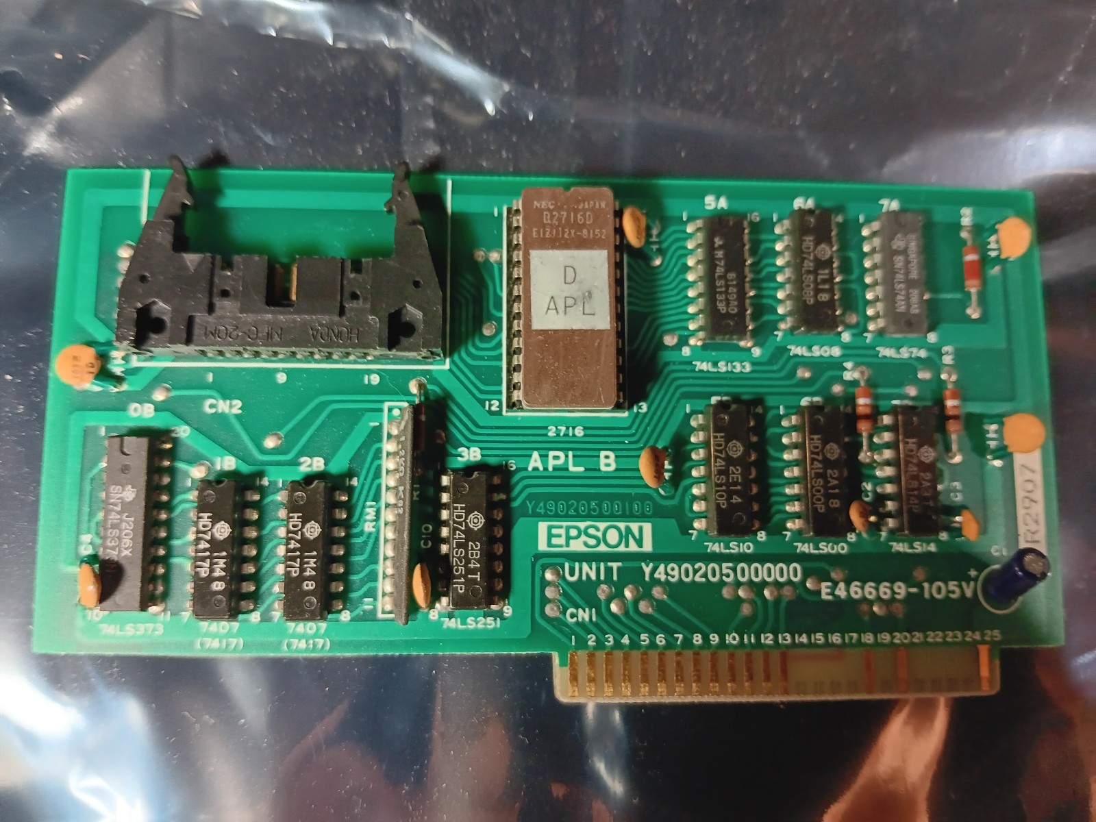 Apple II Epson APL B with D ROM Parallel Printer Controller