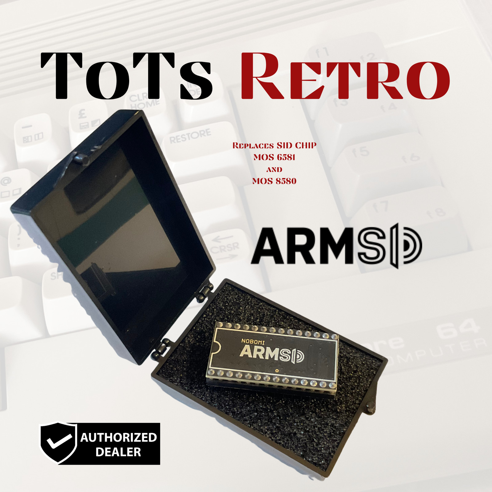 ARMSID | SID Replacement For MOS6581 and MOS8580 Commodore 64 & Commodore 128