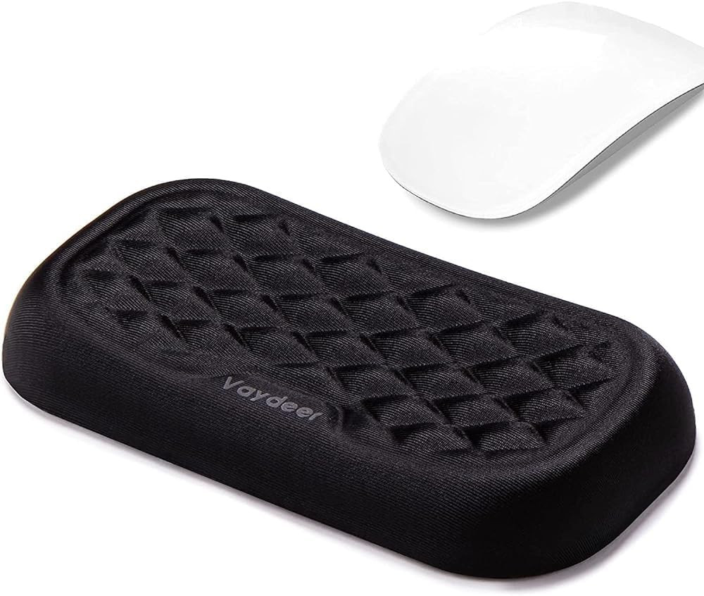 Mouse Wrist Rest Pad, Memory Foam Hand Rest Support Padded for Office, Comput...